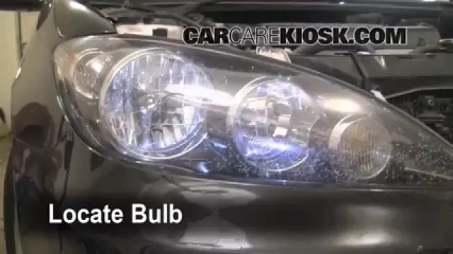 2006 Toyota Camry LE 2.4L 4 Cyl. Lights Fog Light (replace bulb)